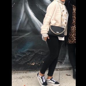 Cream Cropped Cardigan